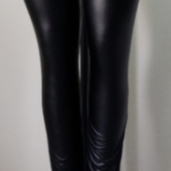 NWT- Wild Fable-Faux Leather O Ring Pants - Picture 2 of 8